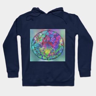 trippy mandala design Hoodie